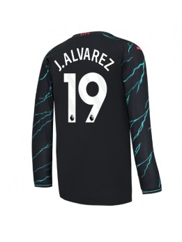 Billige Manchester City Julian Alvarez #19 Tredjedrakt 2023-24 Langermet